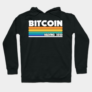 BTC Bitcoin Halving Event 2020 Crypto Cryptocurrencies Hoodie